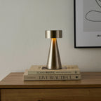 Dusklia - Zeta Mini LED Rechargeable Wireless Lamp - Satin Nickel