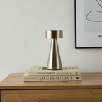 Dusklia - Zeta Mini LED Rechargeable Wireless Lamp - Satin Nickel